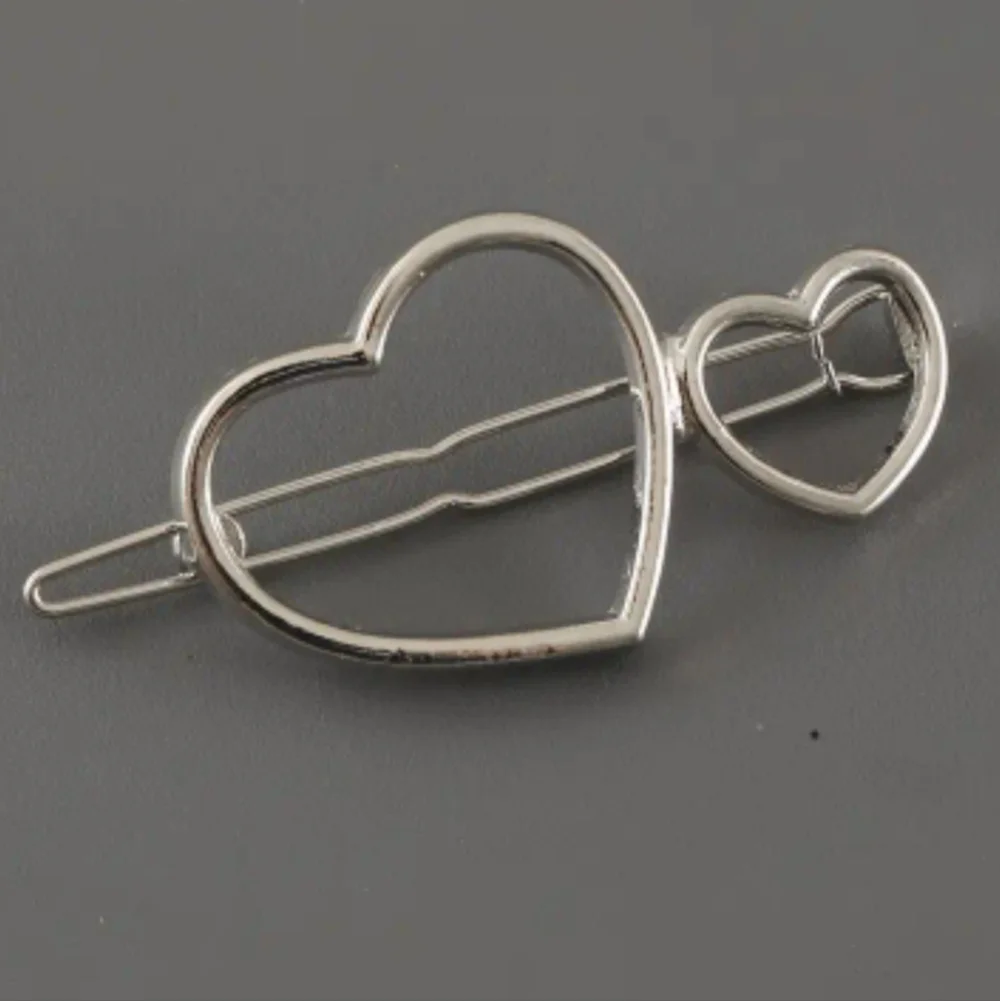 Heart SHAPED HAIR PIN STYLE  HAIR ACCESSORY